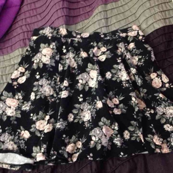 Floral Skater Skirt - Picture 1 of 1