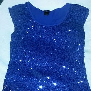 Ann Taylor sparkle shirt.