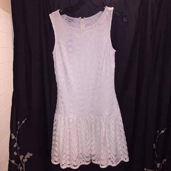 Bebe energetic drop waist eyelet dress - Picture 2 of 4