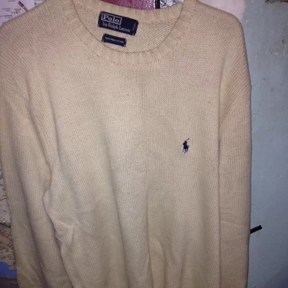 Mens 3 polo crewneck sz xL navy crm grn 🅿️🅿️60 - Picture 3 of 4