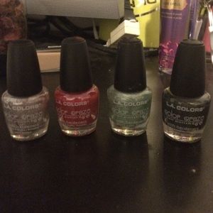 Bundle 4 nail polishes! Brand New.