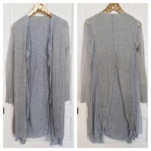 Delicate Gray Cardigan