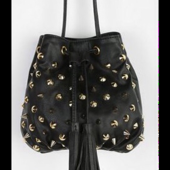Studded mini bag