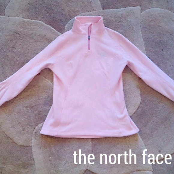 Pink North Face fleece