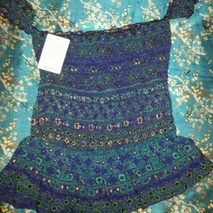 Urban Renewal off the shoulder peblum top