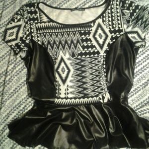 Peplum top