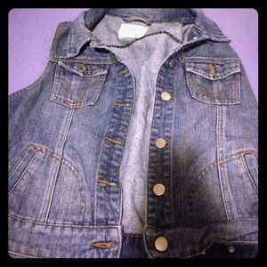 denim vest