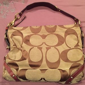 Authentic Coach slouchy handbag