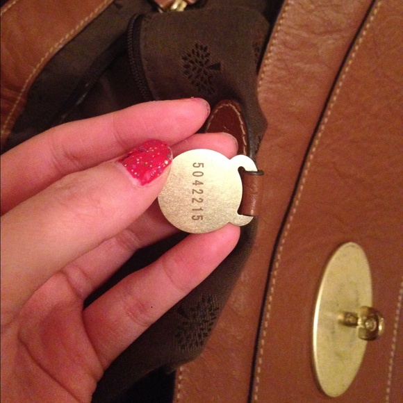 Mulberry Alexa Satchel Bag Oak Brown - Picture 3 of 4