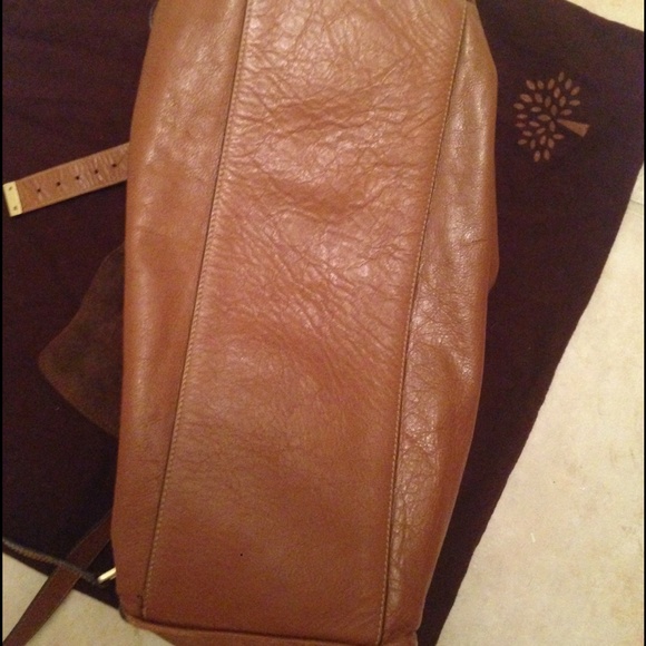 Mulberry Alexa Satchel Bag Oak Brown - Picture 4 of 4