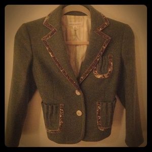 Banana Republic Green Wool Jacket