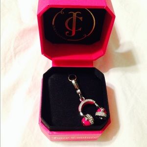 Juicy Couture Headphones Charm