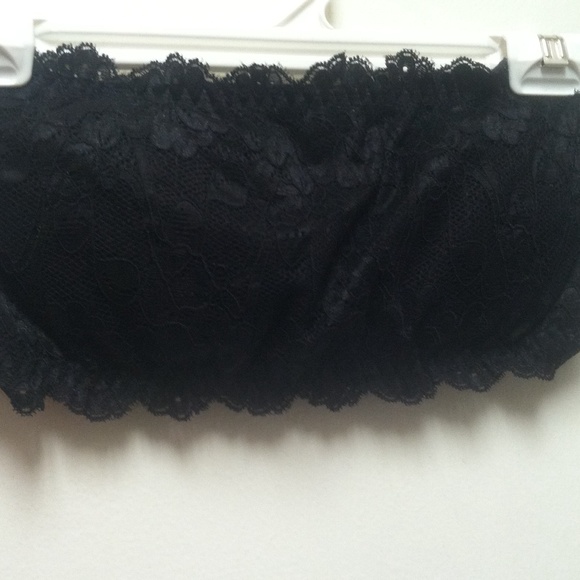 Lace Bandeau Bra XL NWT