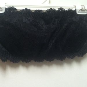Lace Bandeau Bra XL NWT