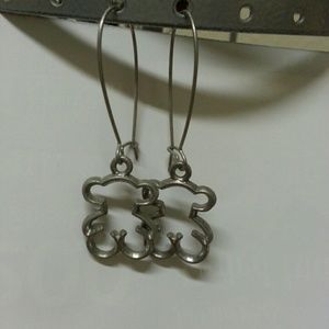 Tous inspired teddy bear earrings
