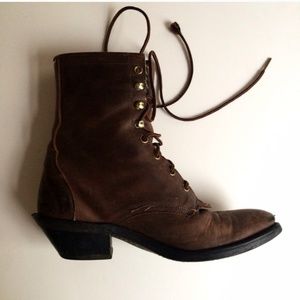 Vintage Laredo ropers- perfectly worn cowboy boot