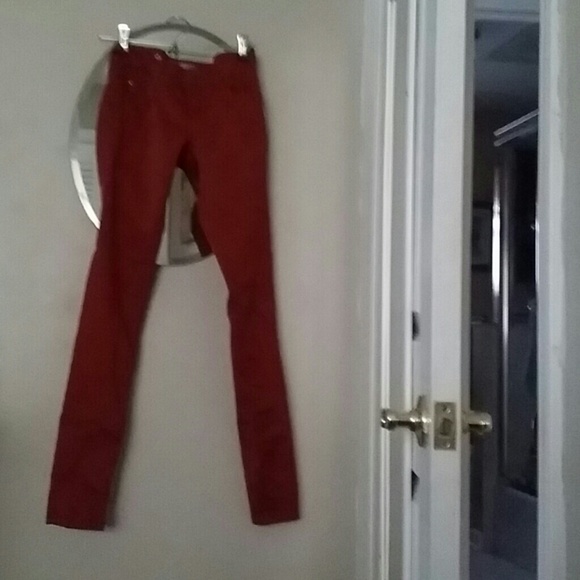 Redish Brown Colored Jeans