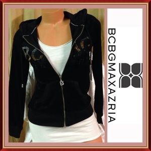 BCBG maxazria  valor zip up