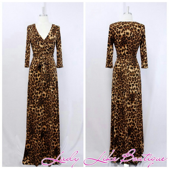 Leopard Maxi Dress