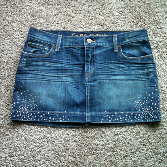 Ezra Fitch Rhinestone Mini