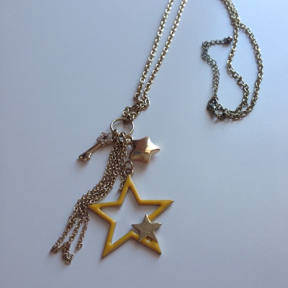 Star and key necklace - Picture 1 of 2