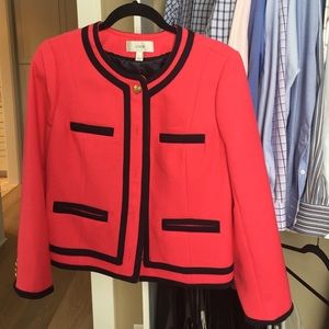 Bright pink JCrew blazer