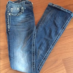 Boot cut miss me jeans size 27