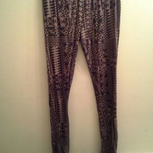 tribal print Leggings