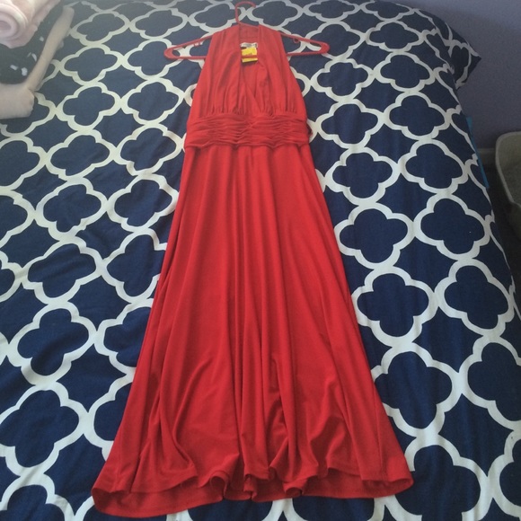 Red Evan-Picone Dress