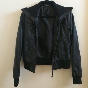 Sparkle and Fade Leather Jacket
