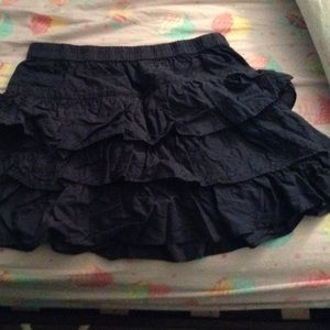 Navy blue skirt