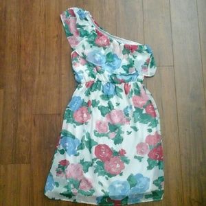 Everly Floral Off Shoulder Dress