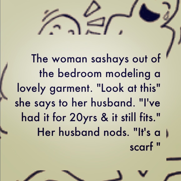 Ha! Just a laugh to brighten the day