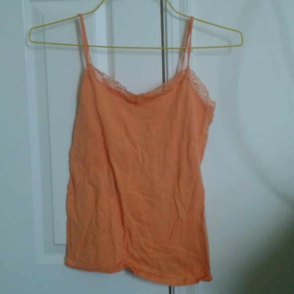 Orange tank top