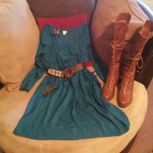 🎀🎀🎀Traded🎀🎀🎀🎀🎀 Adorable Teal dress!