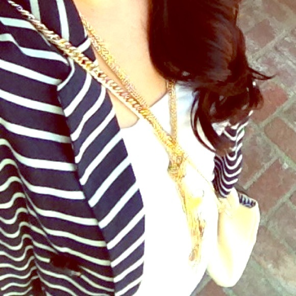 ❌SOLD❌Navy Striped Blazer📦📭