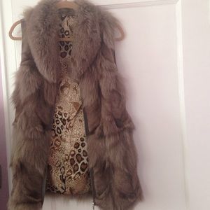Stunningly Soft Fox Fur (Real) Vest