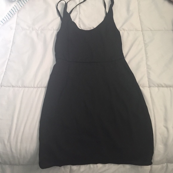 black dress