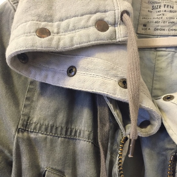 All saints parka detail shots