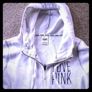 PINK zip hoodie