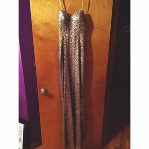Gold Formal Dress