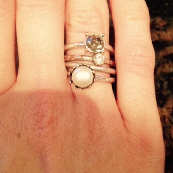 Stacking rings from club Monaco
