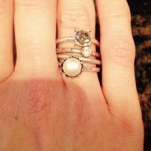 Stacking rings from club Monaco