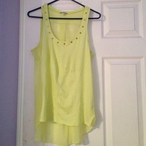 Yellow/green top