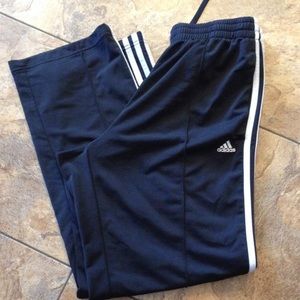 Navy blue Adidas pants