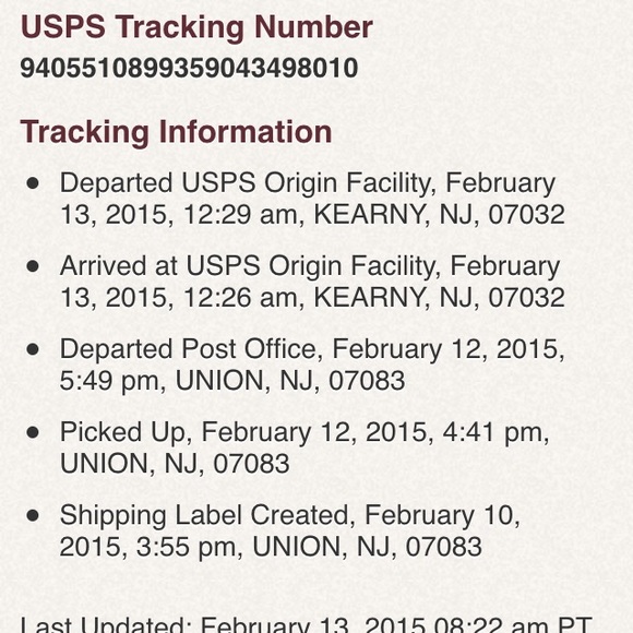Tracking for Leanne