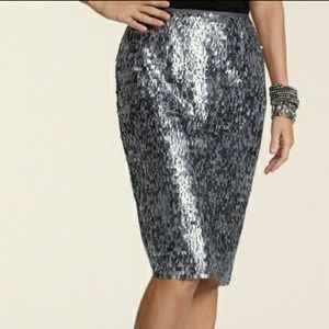 Chicos Sequin Stephanie skirt