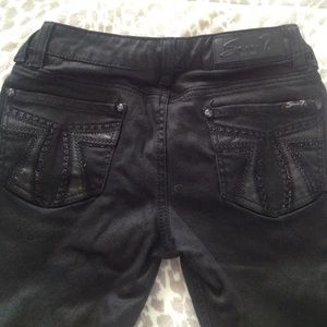 Black skinny jeans