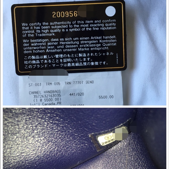 SOLD! Chanel Navy Paten Jumbo - Picture 4 of 4