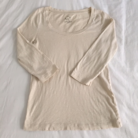 ⛔️BUNDLED⛔️J. Crew Factory Artist Elbow-Sleeve Tee - Picture 2 of 4